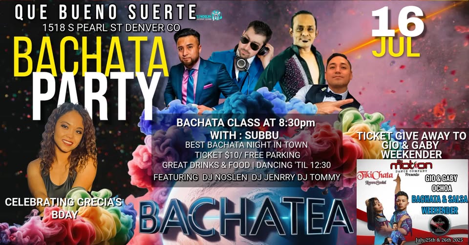 Bachatea Wednesday Party