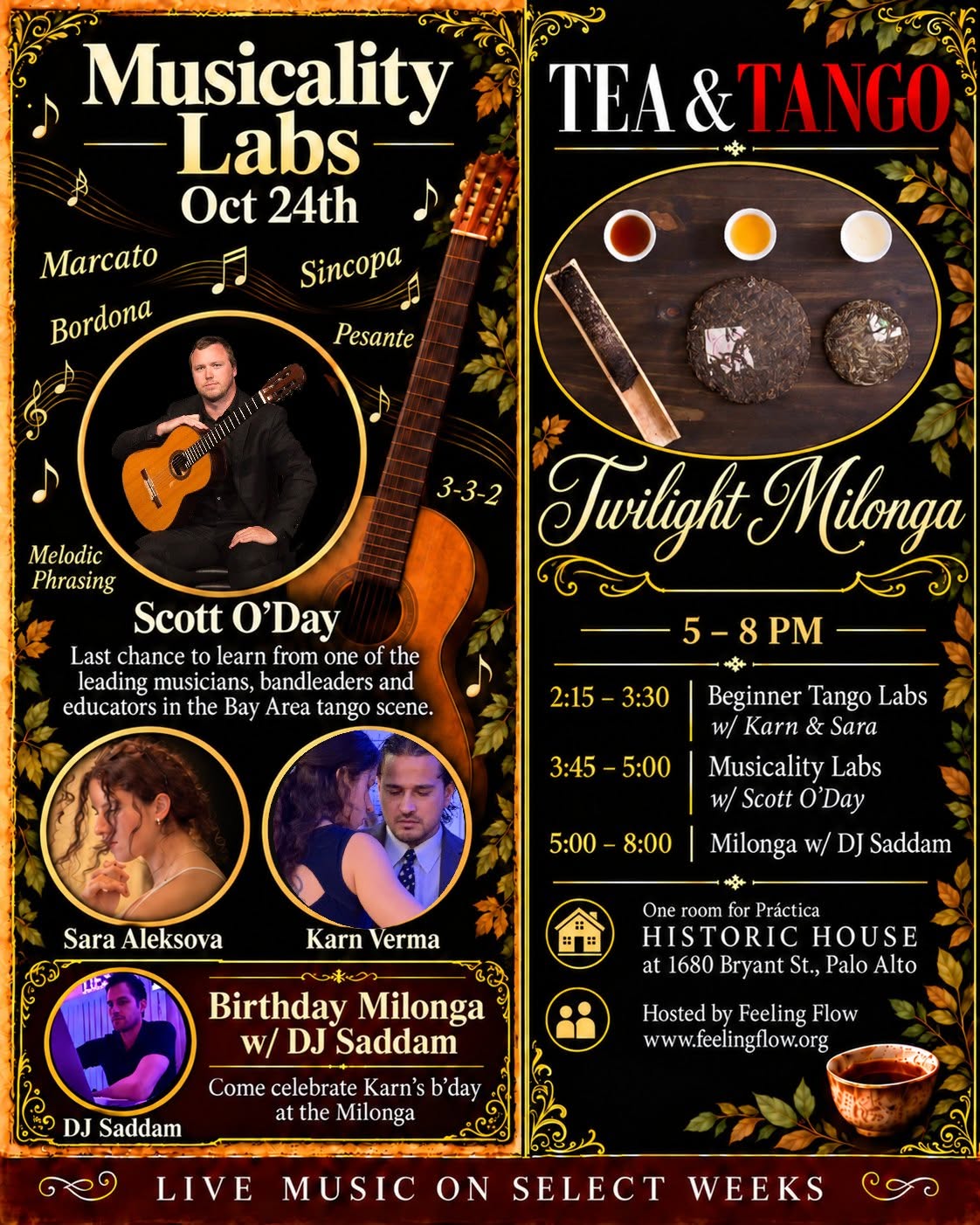 Tea & Tango, Palo Alto
