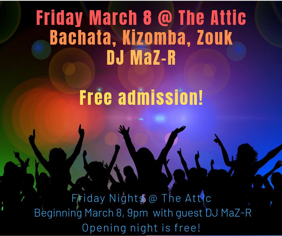 Friday Nights at The Attic