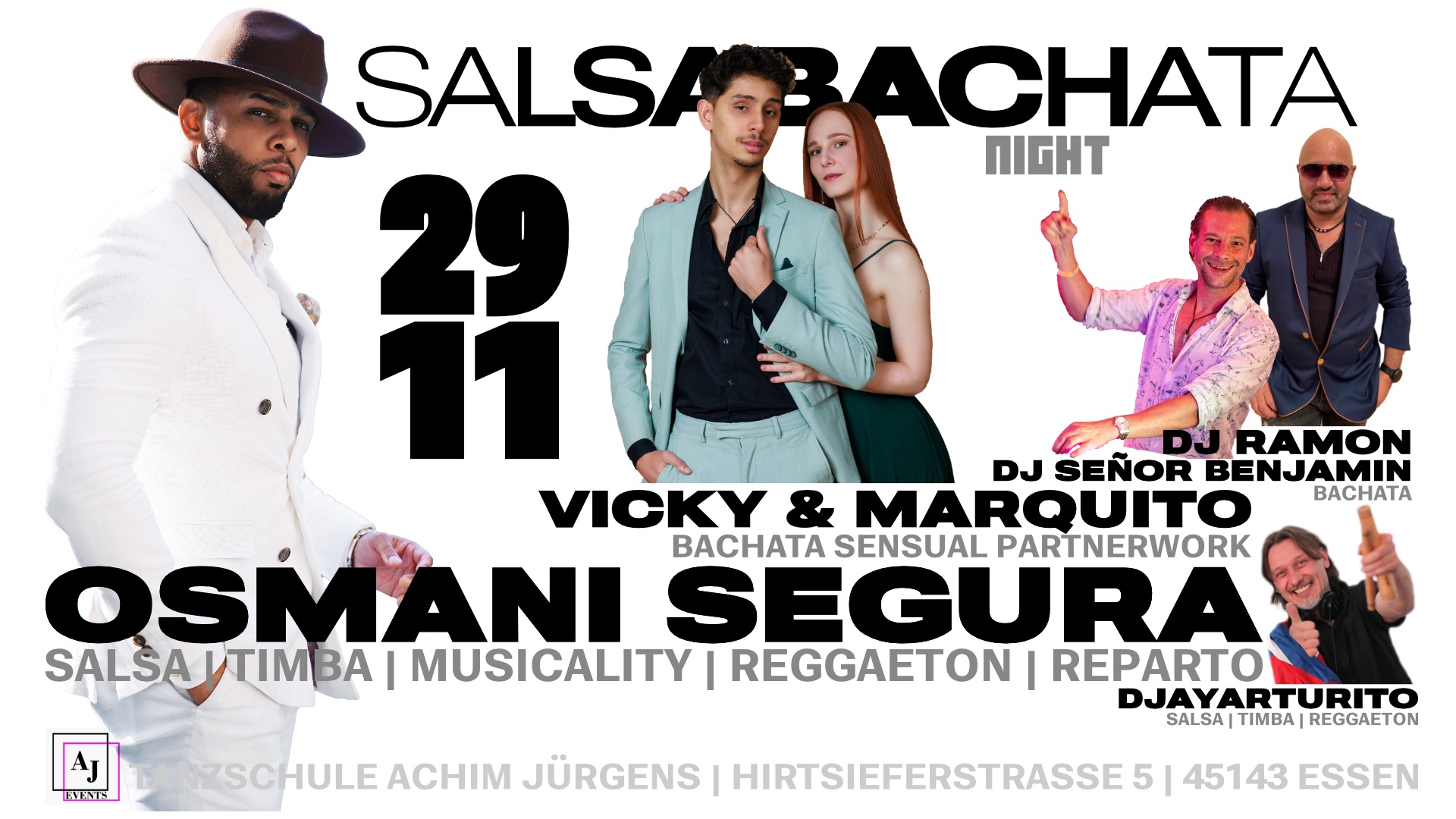 Sa.29.11. SALSABACHATA NIGHT Essen