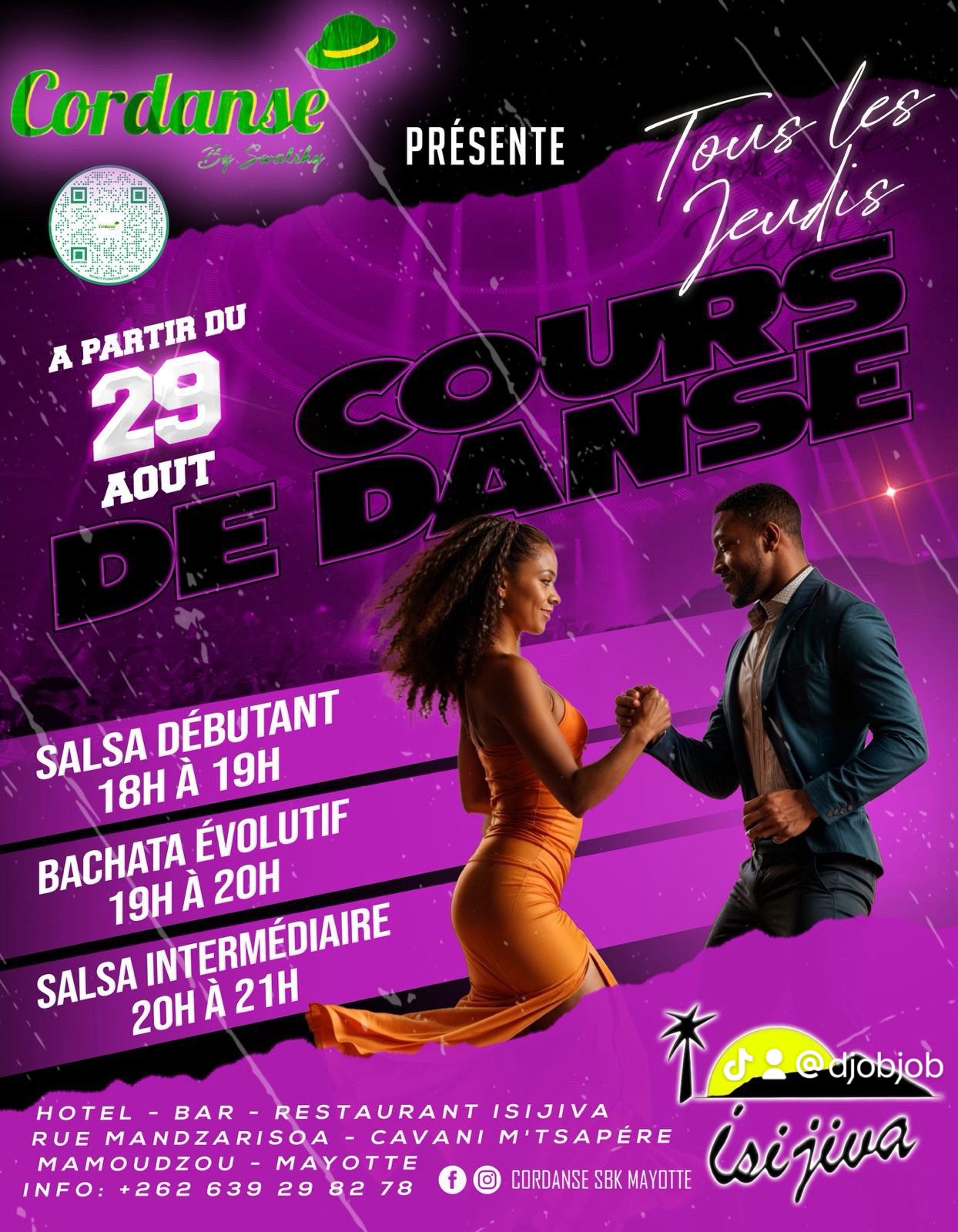 COURS DE DANSE GRATUIT