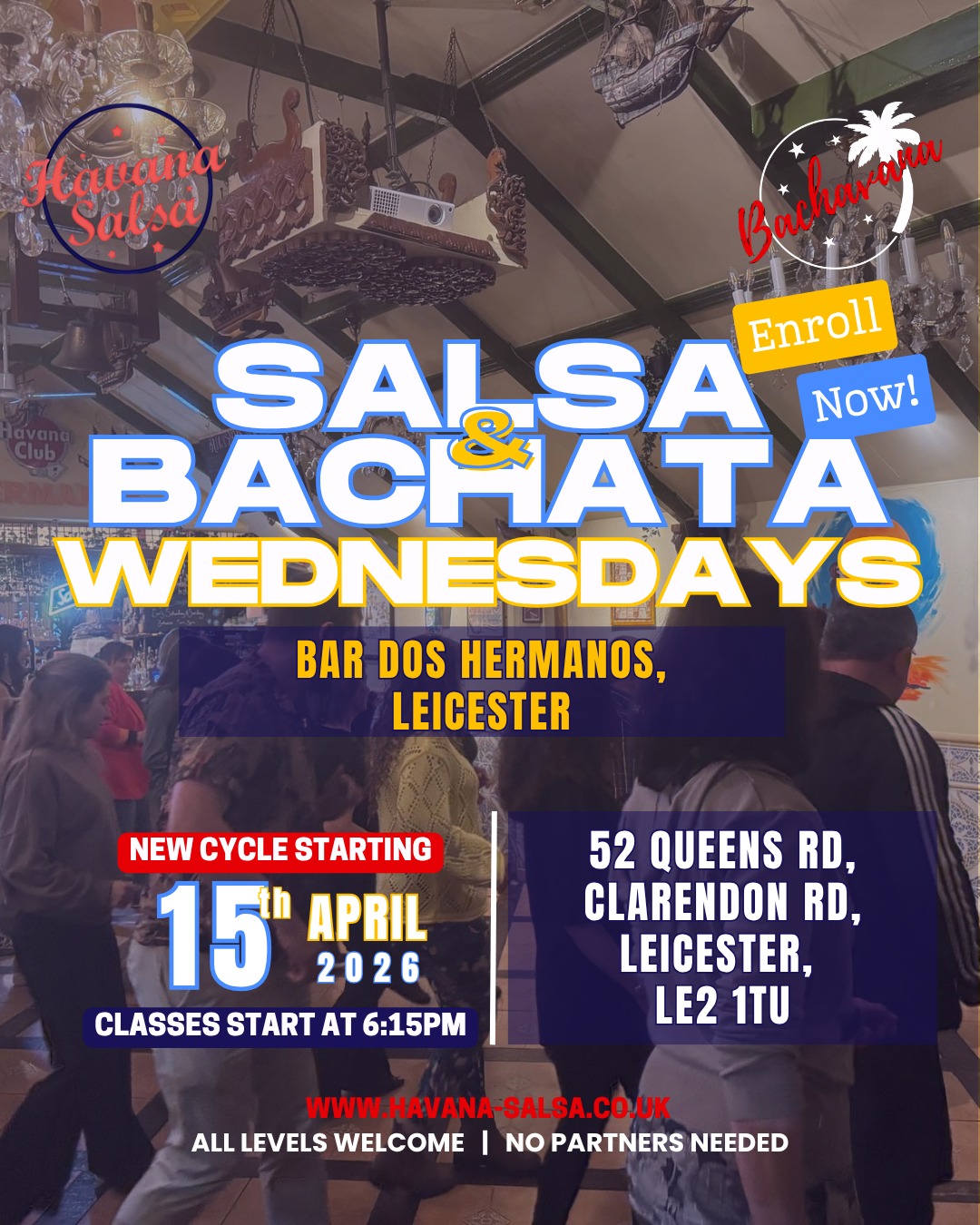 Havana Salsa Classes Leicester ๐๐บ Beginners Welcome Join the FAMILY