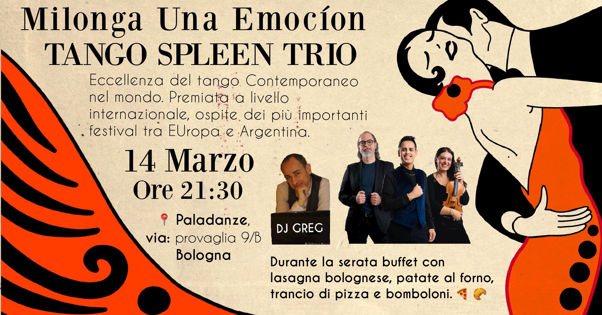 Milonga "Una Emoción" con TDJ Domenico Lambiase