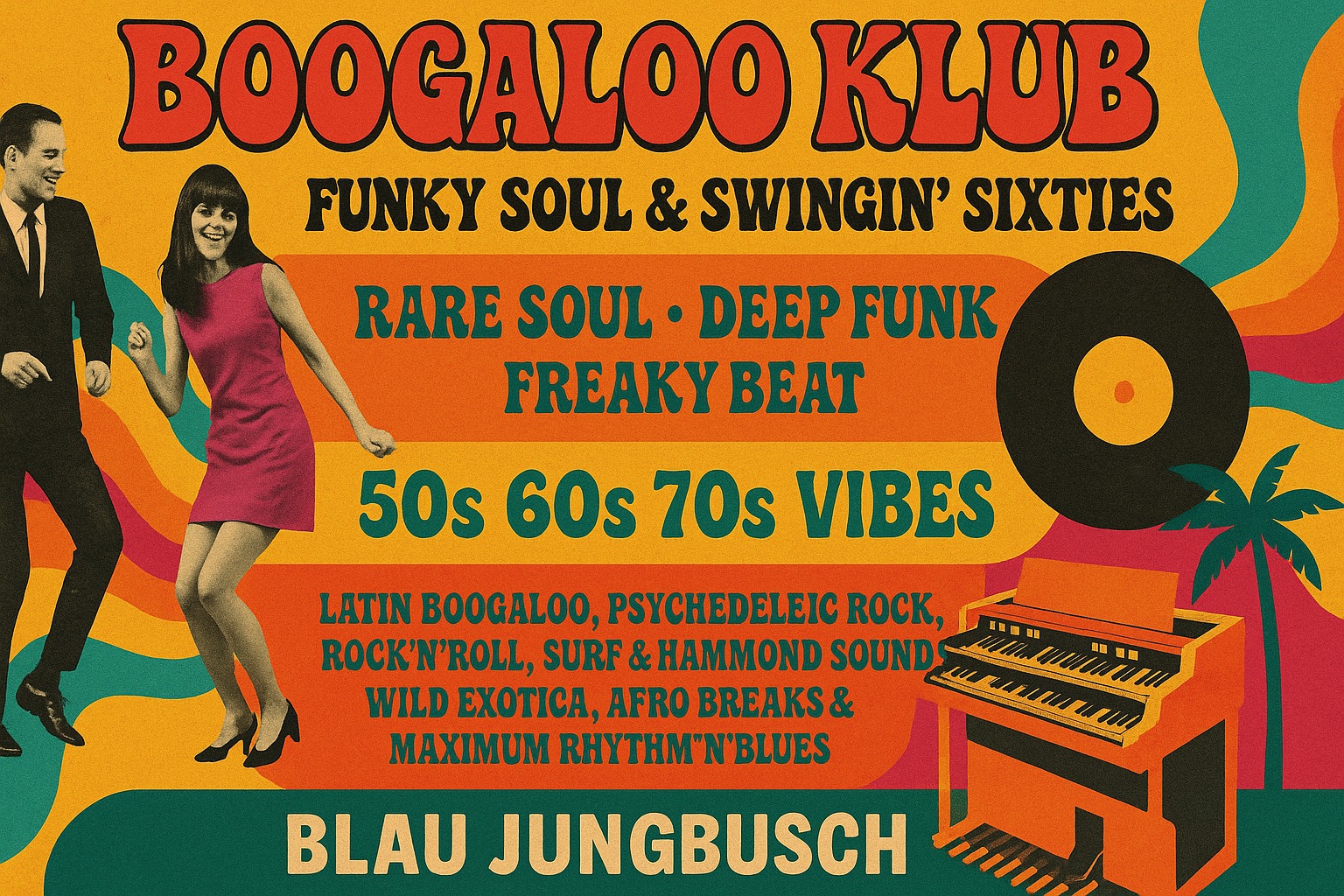 B00GAL00 KLUB - FUNKY SOUL & SWINGING SIXTIES