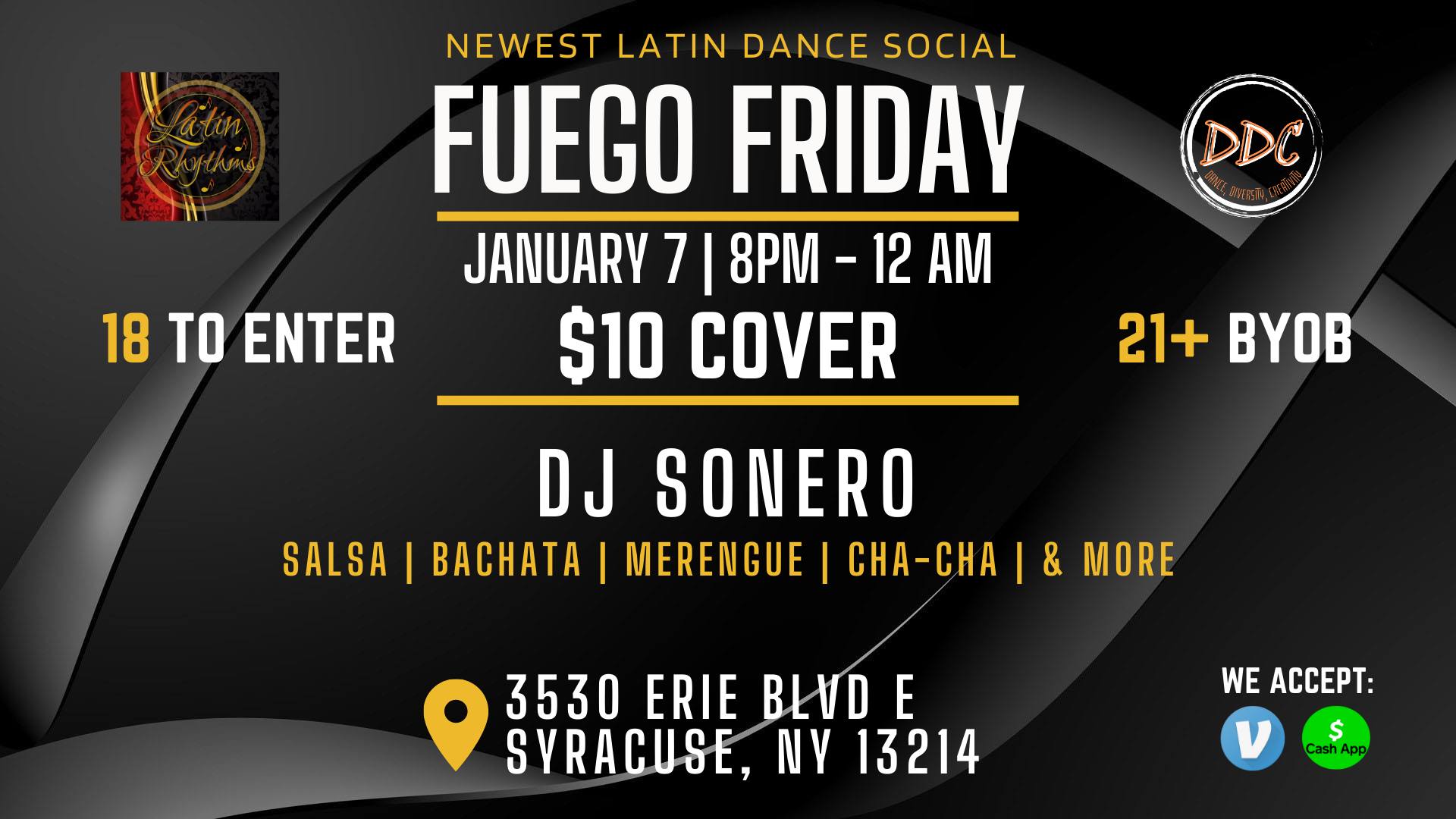 Fuego Fridays at Dominique's Dance Creations