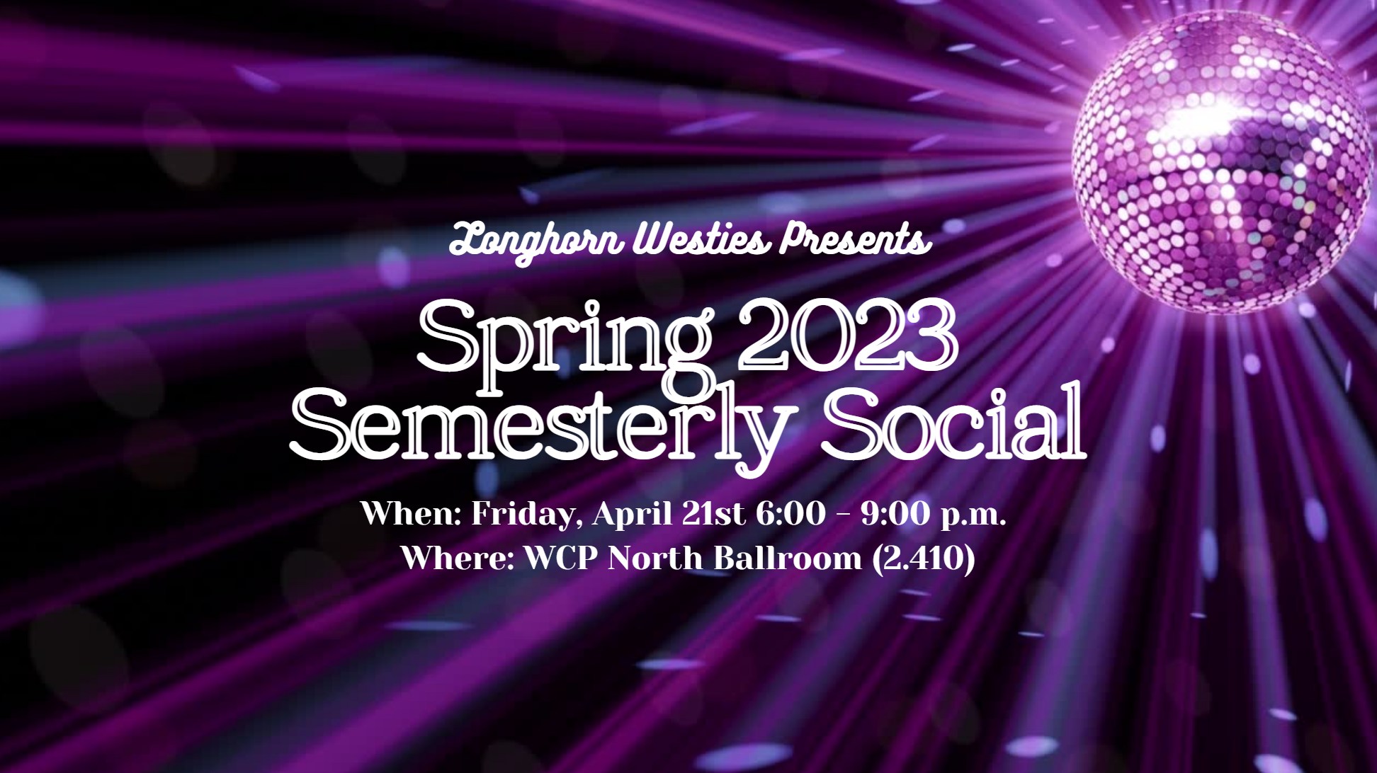 2023 Spring Semesterly Social