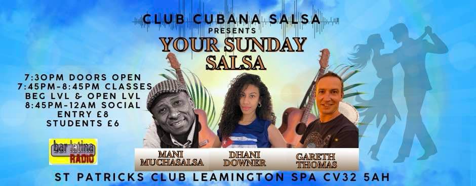 CLUB CUBANA Y BACHATA DOMINGOS FIESTA