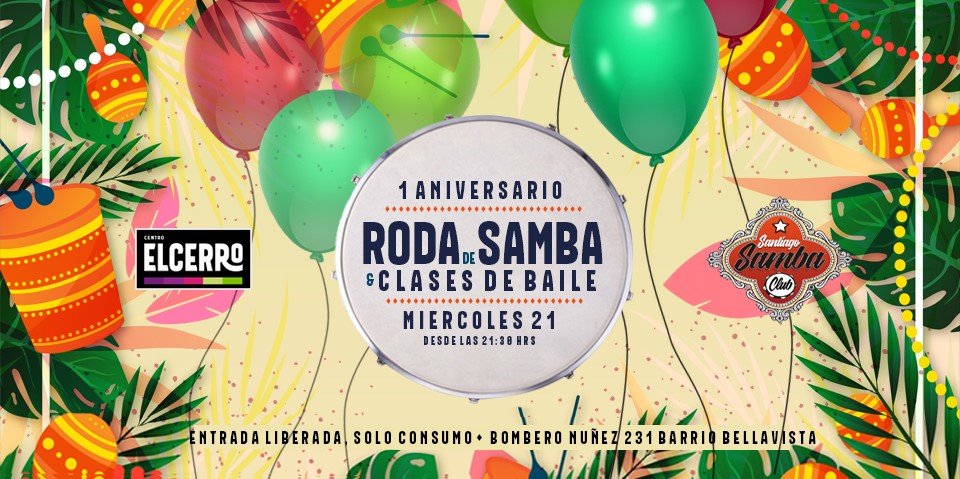Roda Samba Aiversario - Santiago Samba Club & Misturança