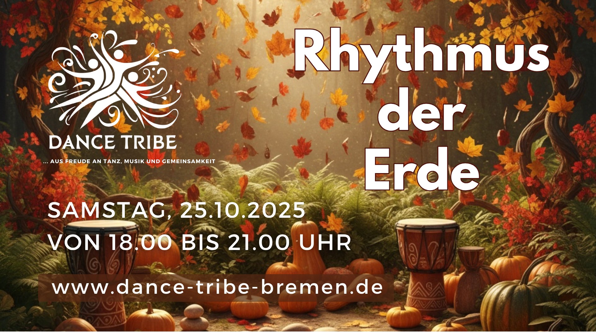 Dance Tribe Bremen - am 25.10 im tanzwerk