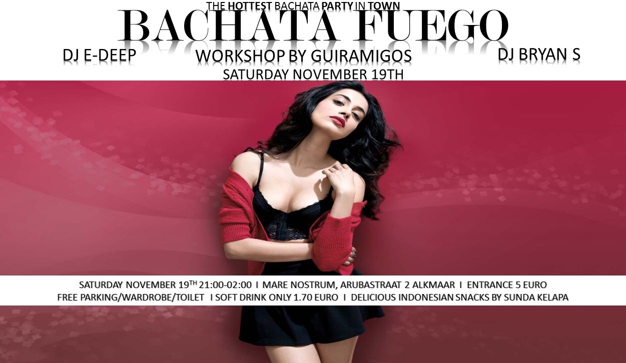 Bachata Fuego Maroon is the new Black Edition