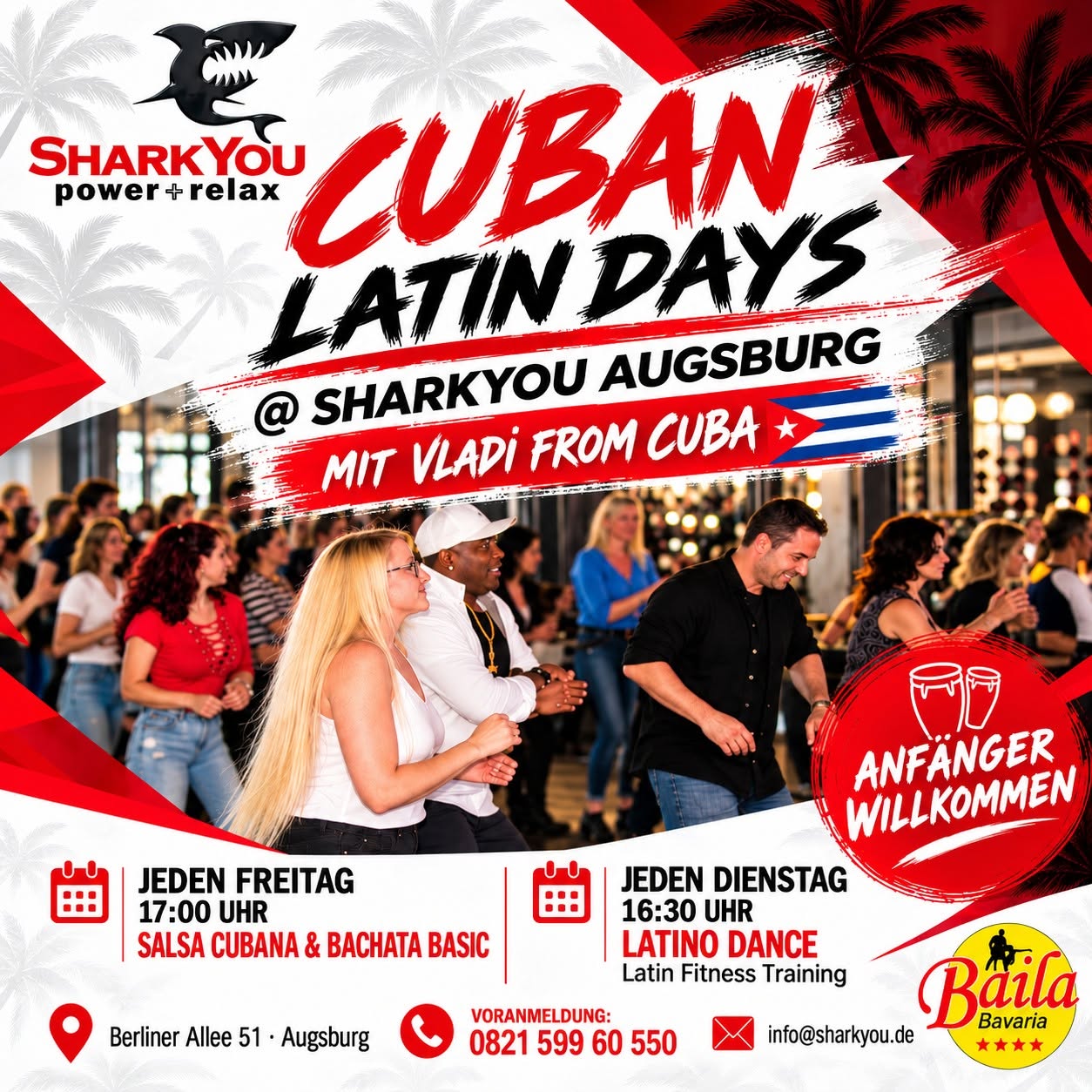 🔥 **JEDEN DIENSTAG · 16:30 UHR** Latino Dance & Latin Fitness Training