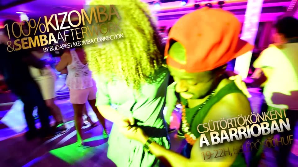 100% Kizomba & Semba Afterwork a Barrio Latino Caféban