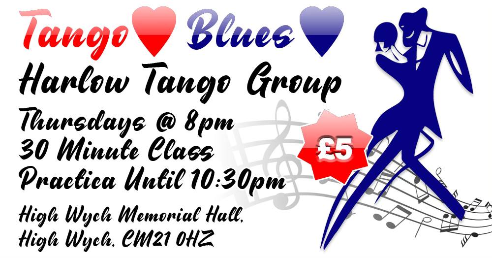 Tango & Blues 2-hour £5 practica