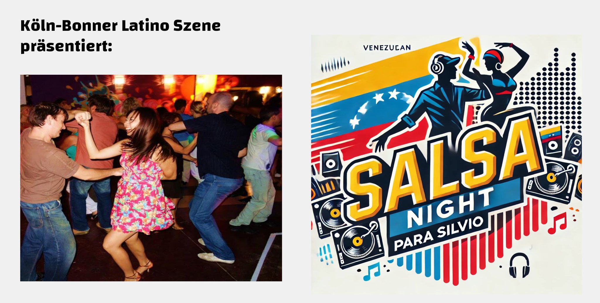 Salsa Night para Silvio