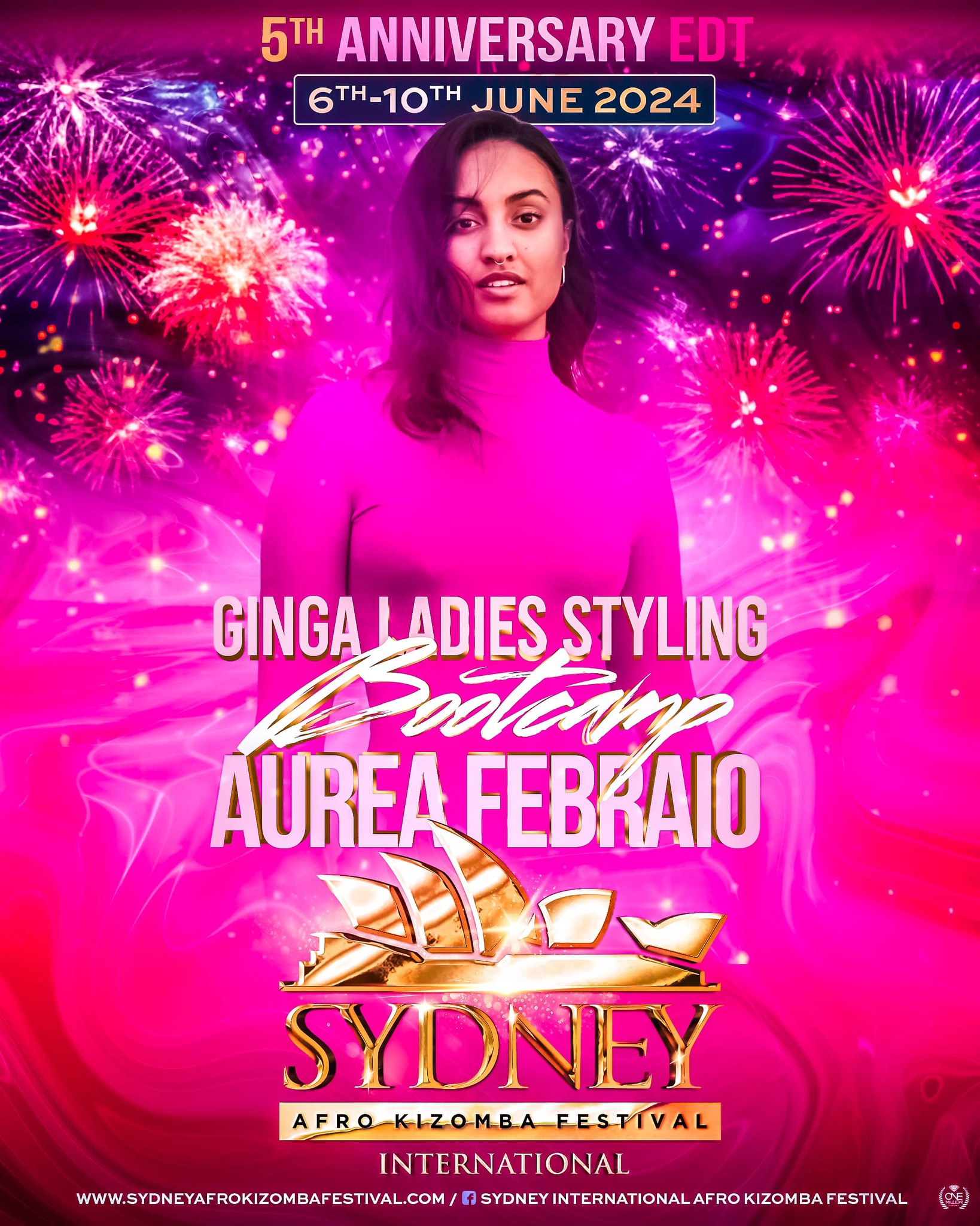 AUREA FEBRAIO - KIZOMBA LADY STYLING GINGA 4hrs BOOTCAMP