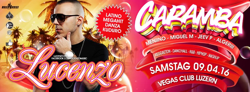 CARAMBA with LUCENZO "Danza Kuduro" Hot Reggaeton all night long!