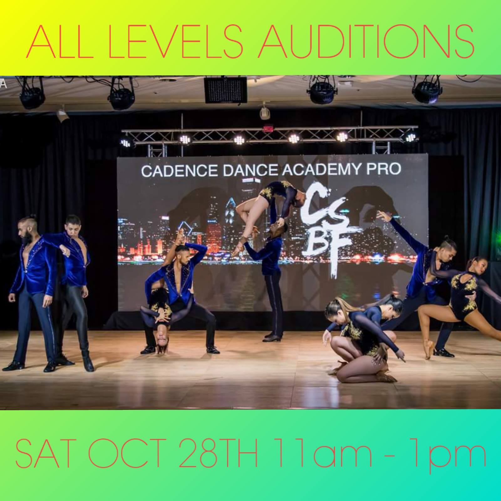 Cadence Dance Academy Auditions