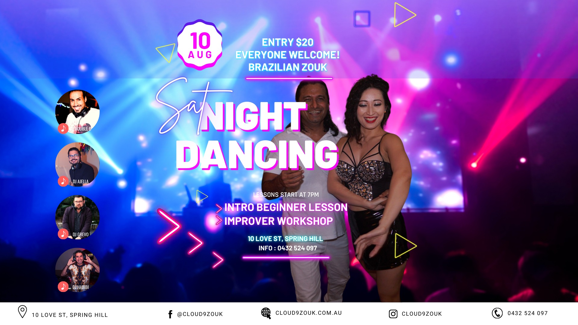 Saturday Night dancing for everyone - 10th Aug ๐ฅณ๐บ๐