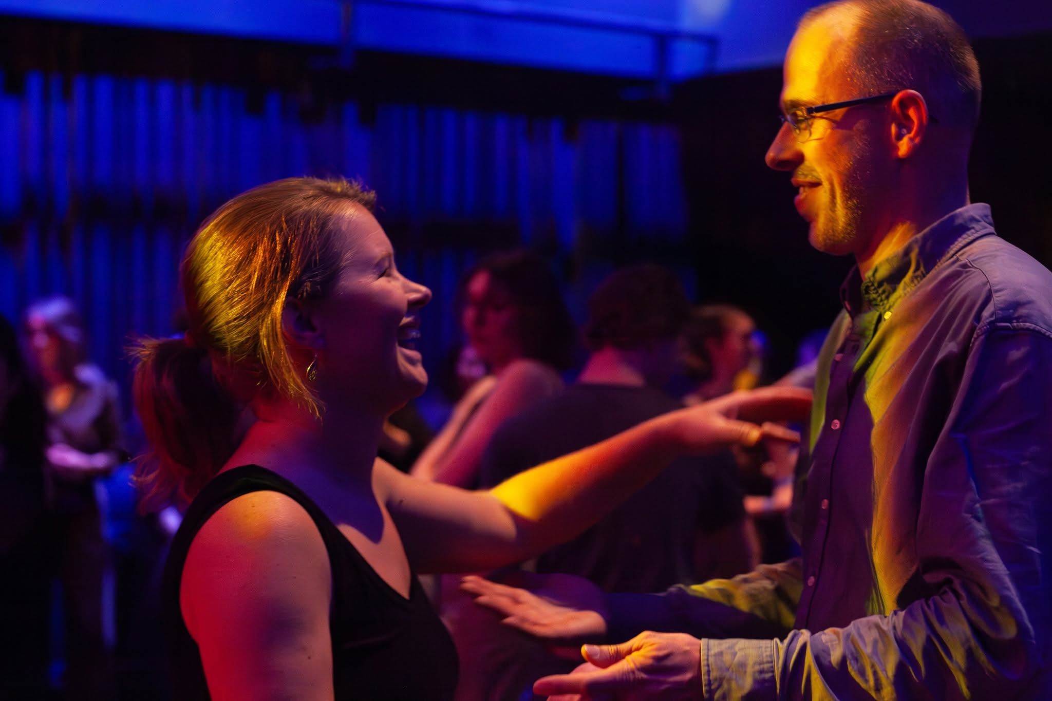 Andre social dans med Anneli i juli