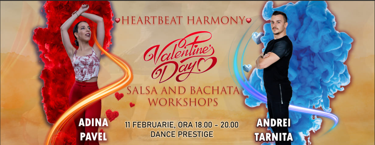 Heartbeat Harmony: Valentine's Salsa & Bachata workshops