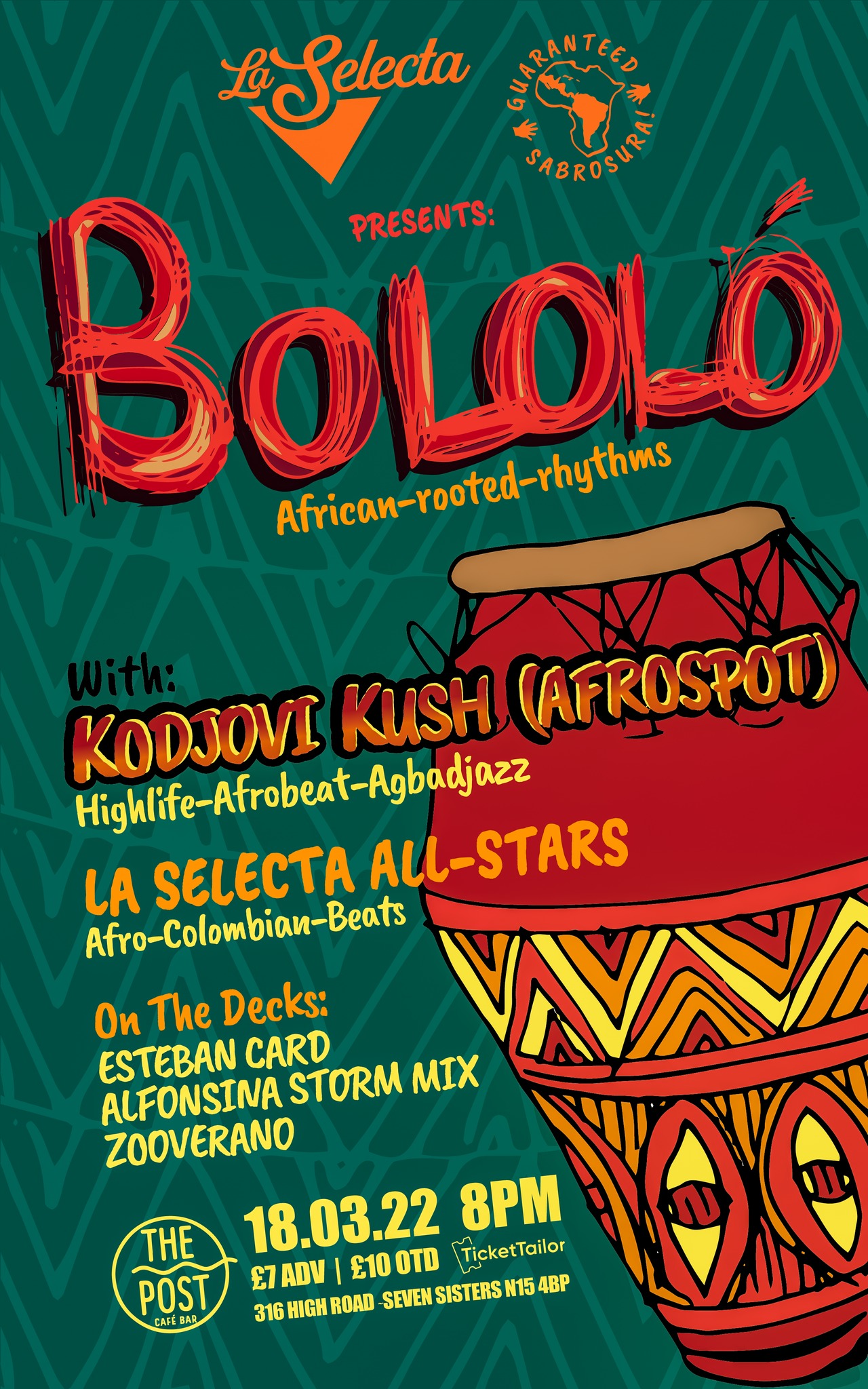 BOLOLÓ *African-Rooted-Rhythms*