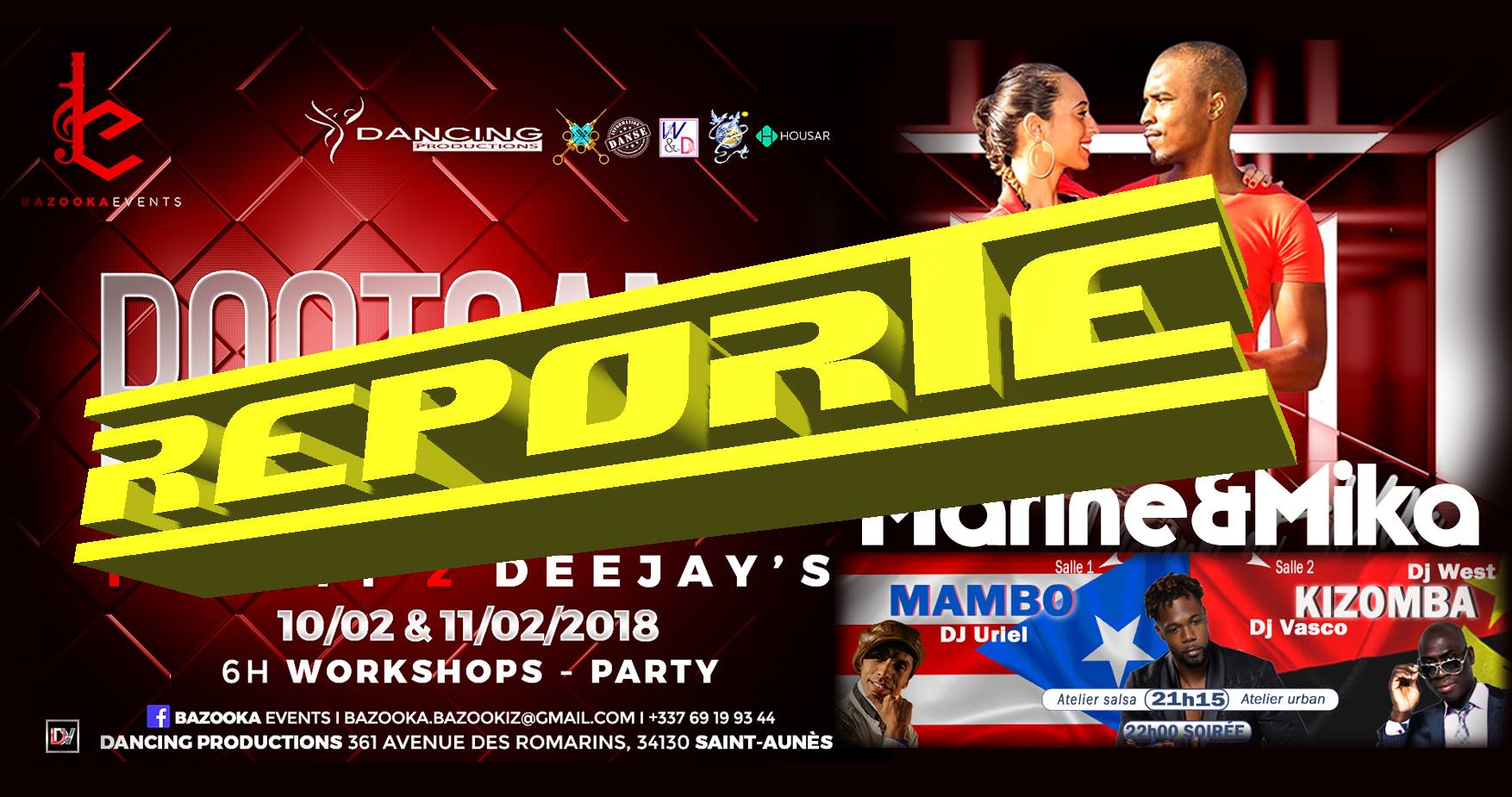 Bazooka Events Special Bootcamp "Marine & Mika" (from Barcelona)