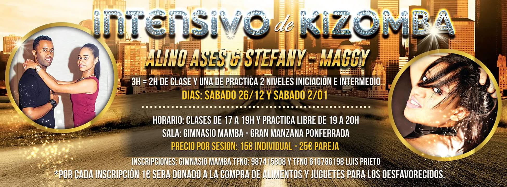 INTENSIVO DE KIZOMBA MAGGY & ALINOAsEs
