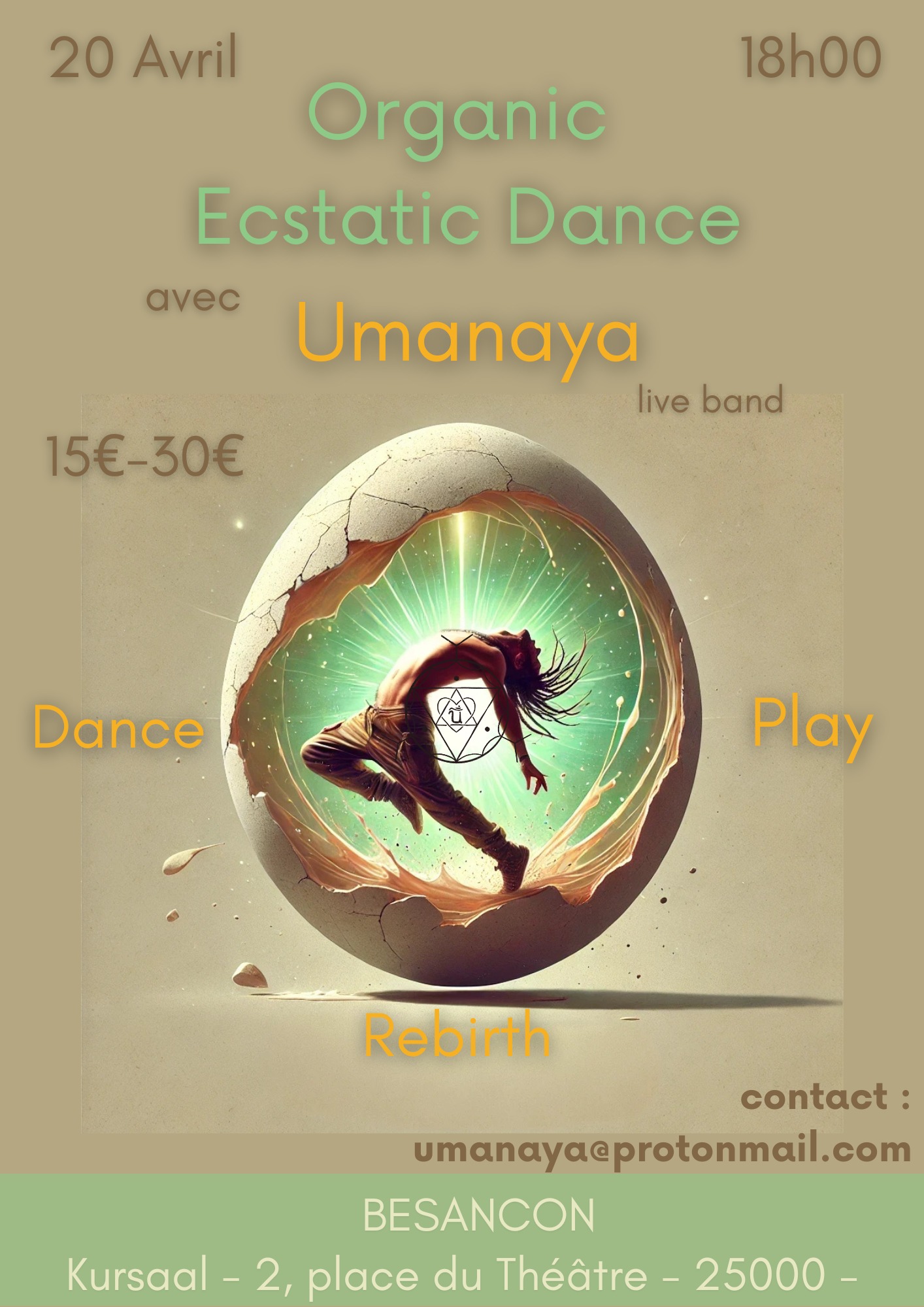 Organic Ecstatic Dance - BESANCON