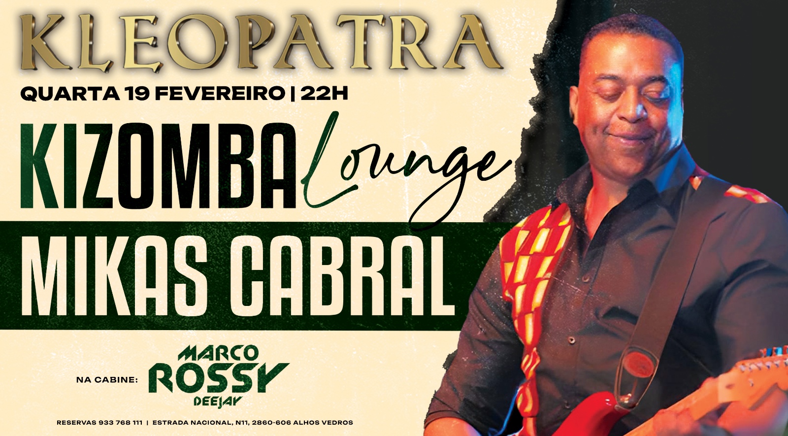 Mikas Cabral ao vivo na Moita -Kleopatra