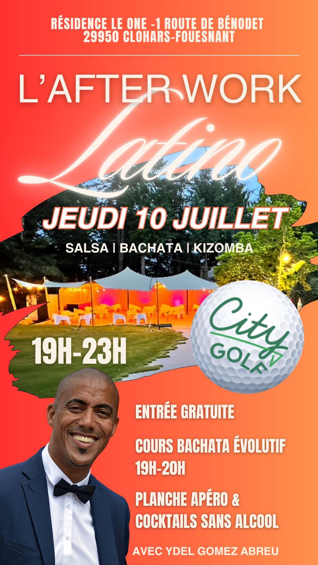 AFTER WORK LATINO au City Golf ⛳️ Le One
