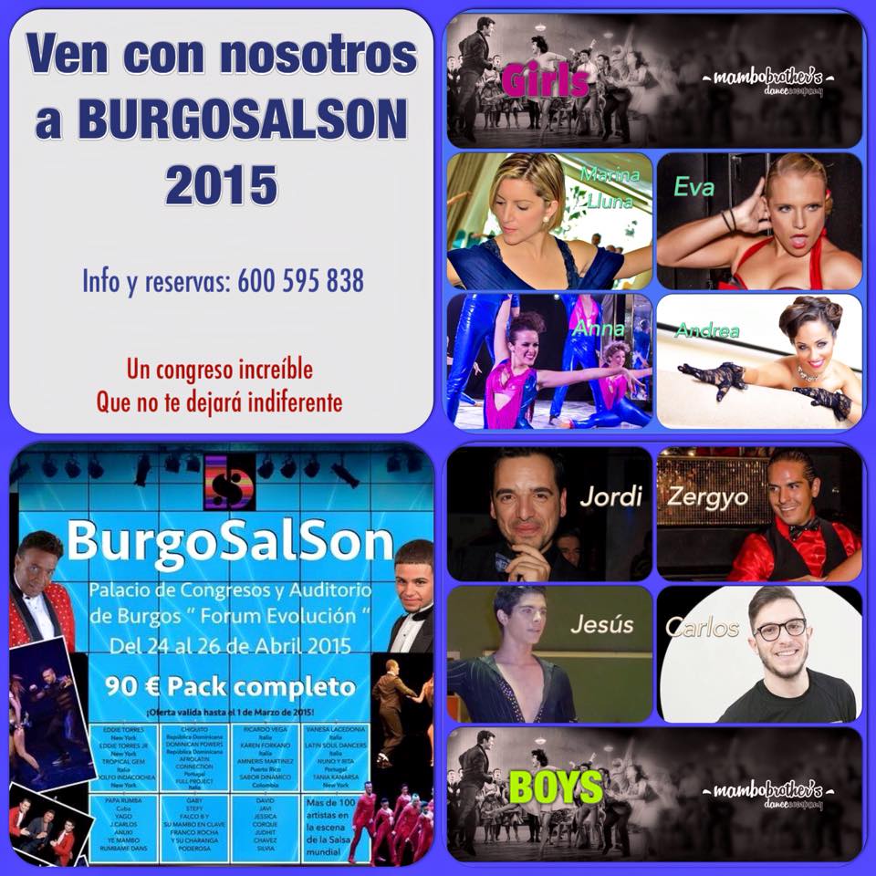 VEN CON MAMBO BROTHER'S DC A BURGOSALSON 2015