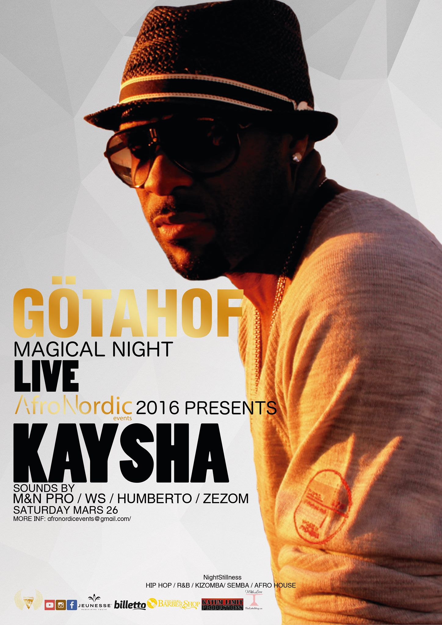 Kaysha & M&N Pro!!! Easter DeLuxe Night!!!! DJ Humberto, DJ Zezom & DJ WS!!!