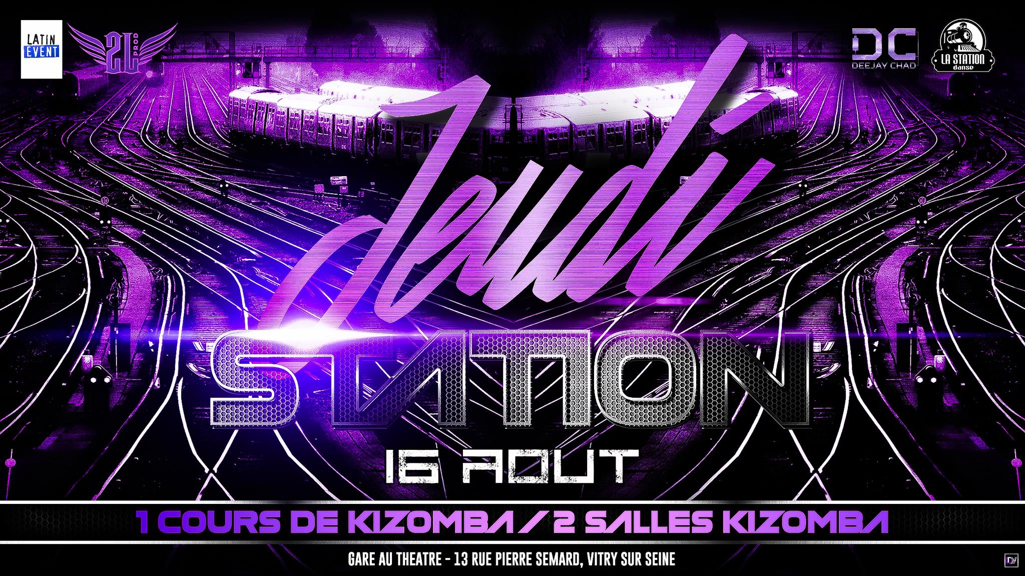 Jeudi Station (Vitry) - 100% Kiz - Dj Valet & Dj Drico