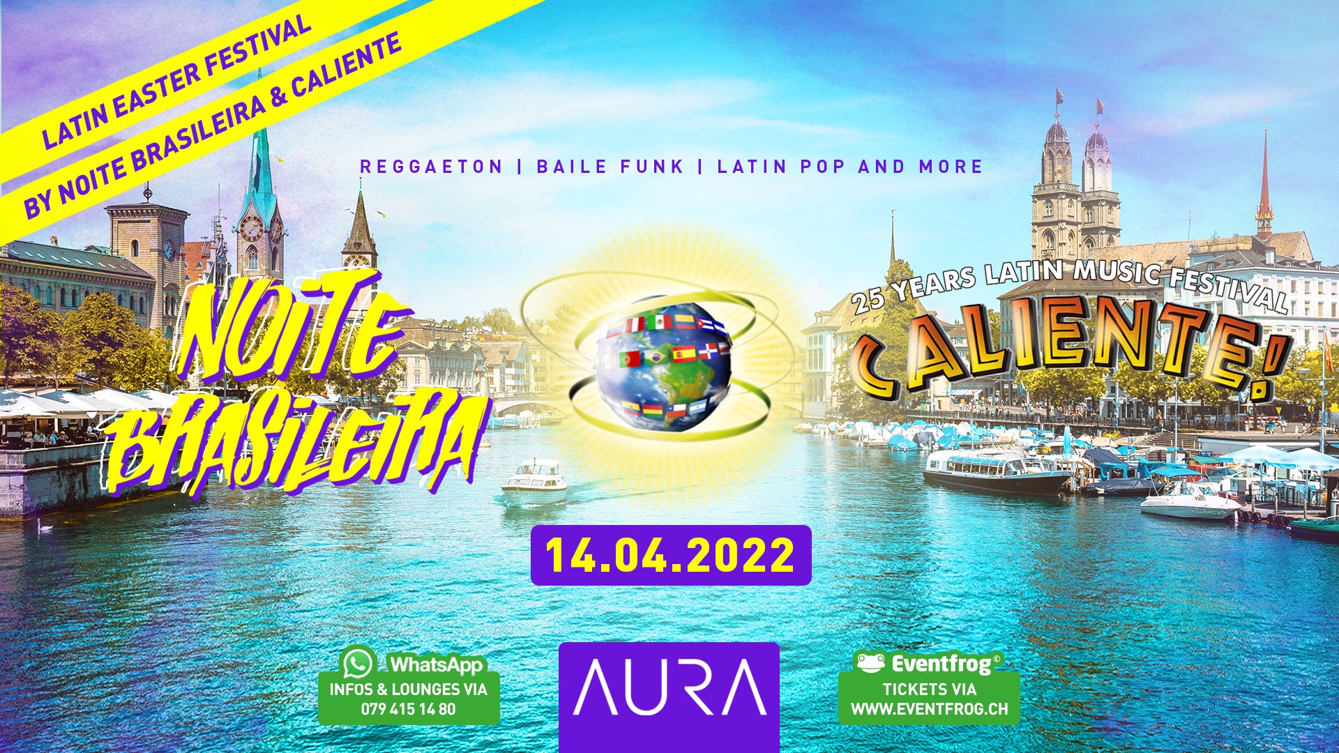 BIGGEST LATIN EASTER FESTIVAL AURA