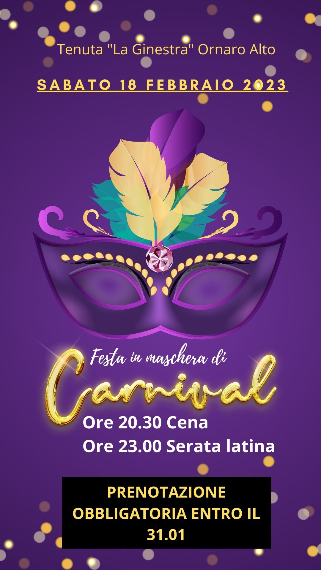 CARNEVALE IN SALSA!