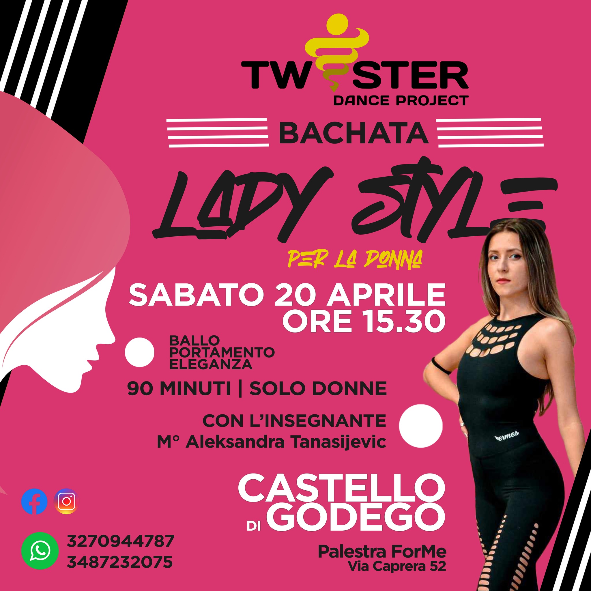 LADIES Bachata Lady Style Tour CASTELLO DI GODEGO (TV)