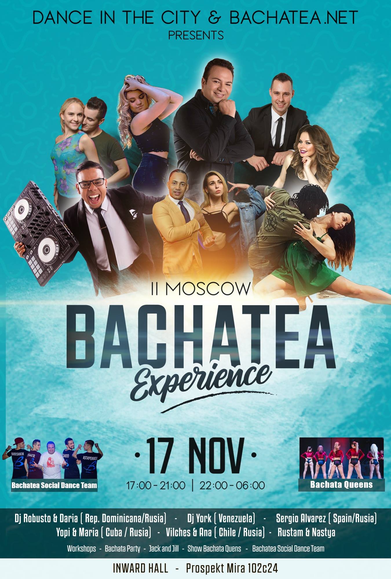 II Moscow Bachatea Experience , Nov 17
