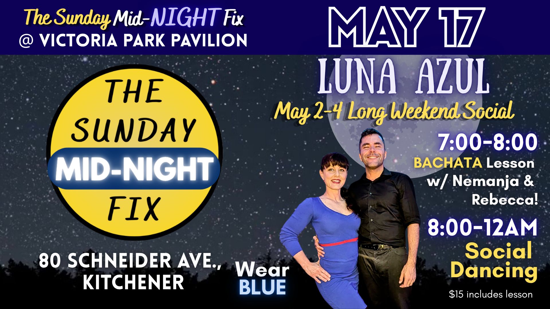 π Sunday Mid-NIGHT Fix: Long Weekend Social!