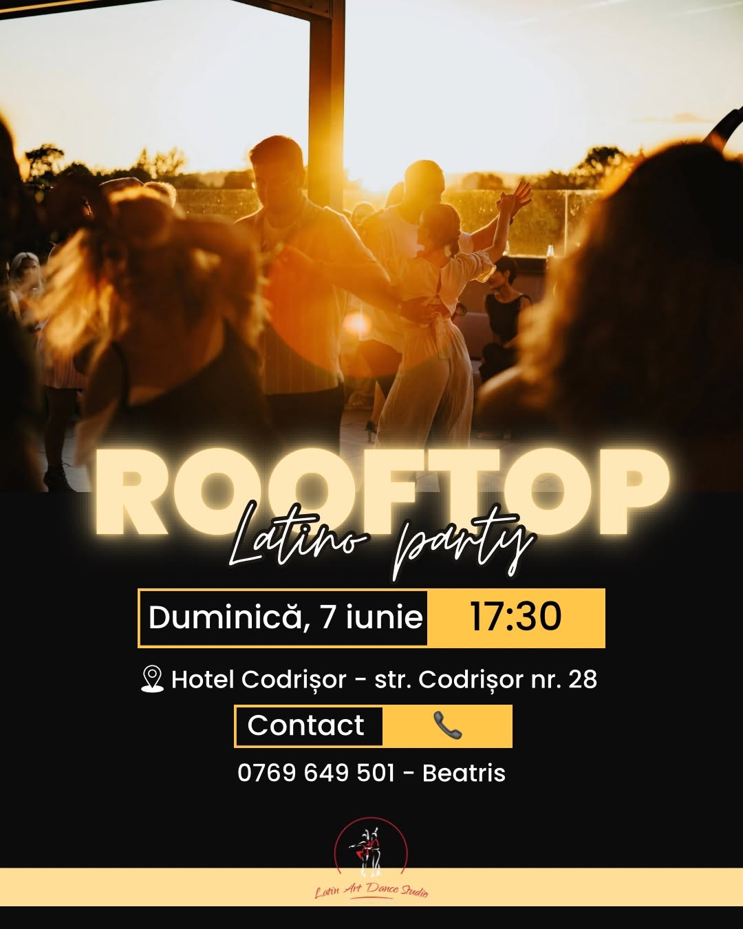 ROOFTOP LATINO PARTY🌸 7 iunie