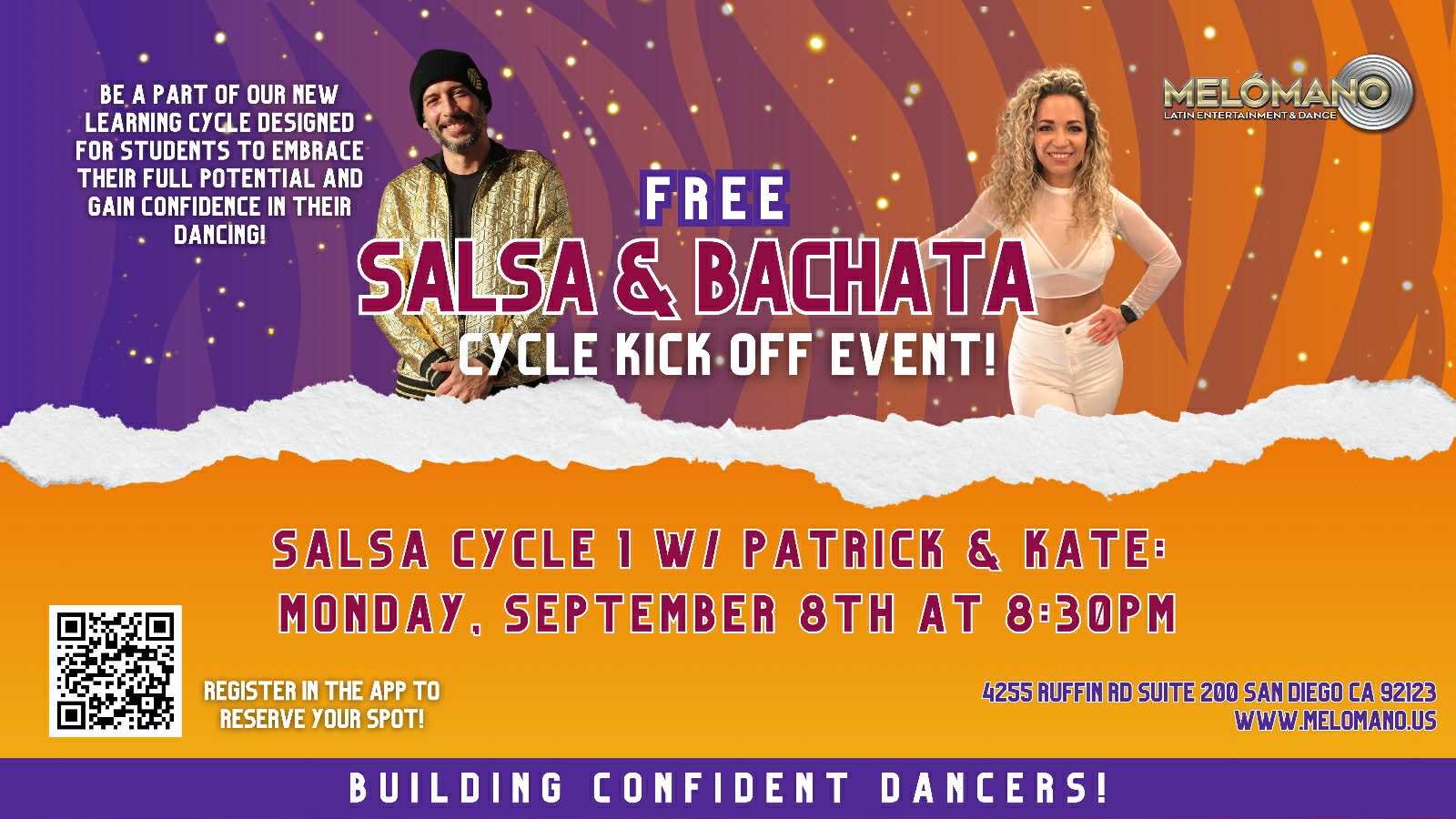 Melómano FREE Salsa Cycle 1 Kick Off! 9 8!
