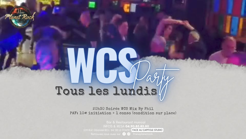 WCS Soirée Avec Phil au NEW PLANET ROCK