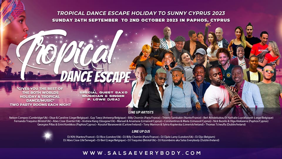 BOAT FIESTA @TROPICAL DANCE ESCAPE HOLIDAY TO CYPRUS 2023