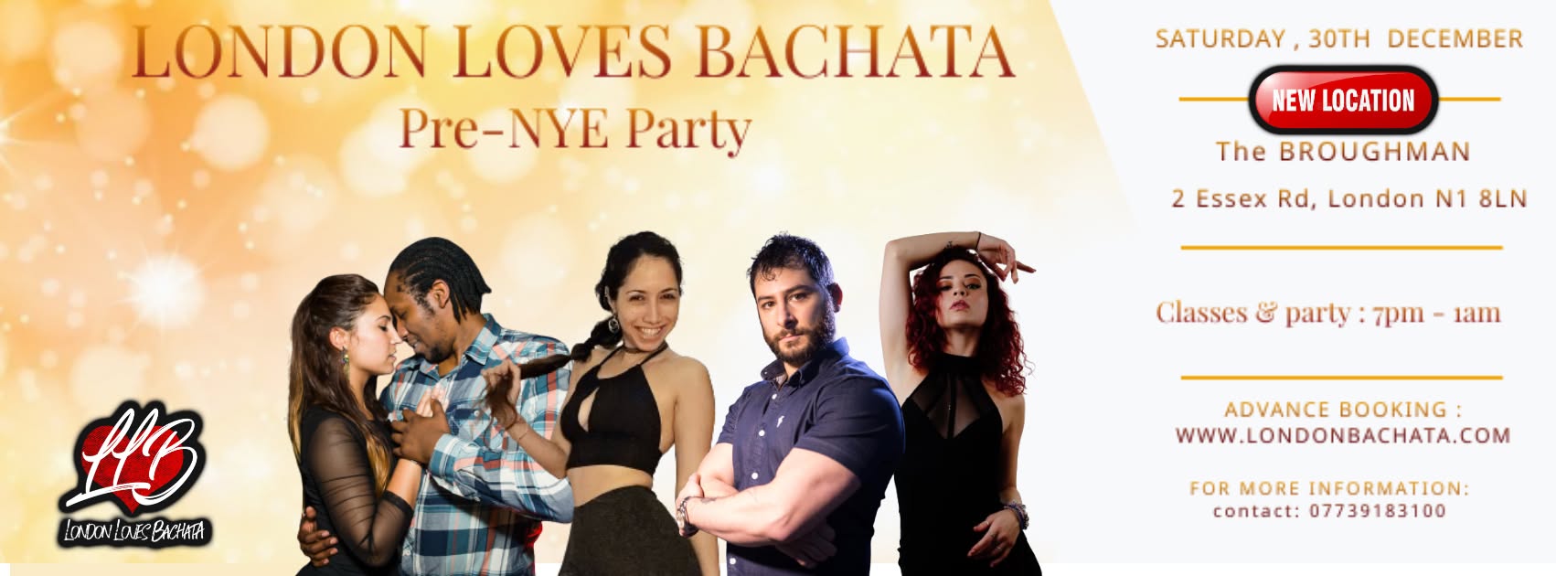 London Loves Bachata: Pre-NYE Party