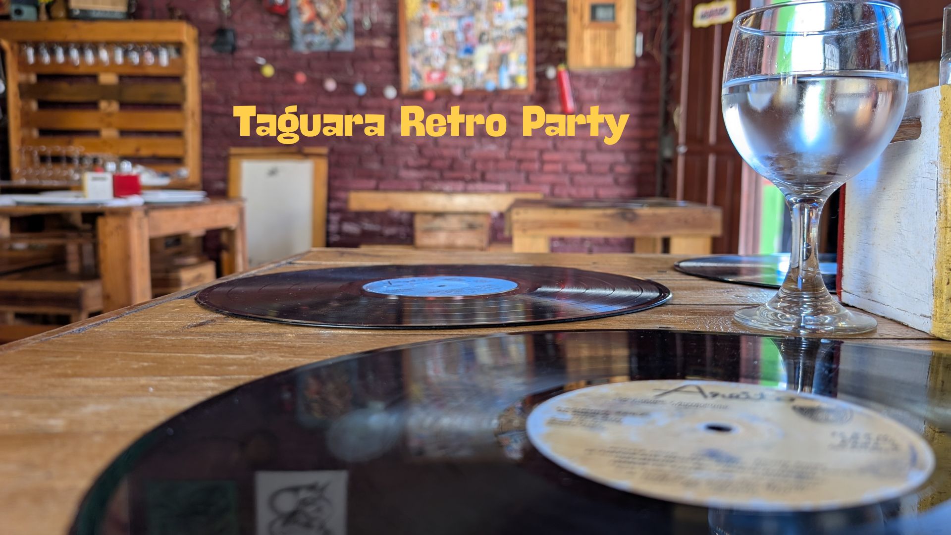 Taguara Retro Party with Gerardo Rosales, Coco Alfonso, Chimbim & Javiel B (LP Vinyl Session)