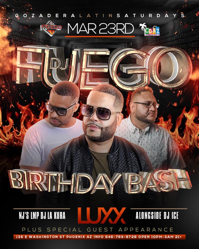 Dj Fuego Birthday Bash W Dj La Kura