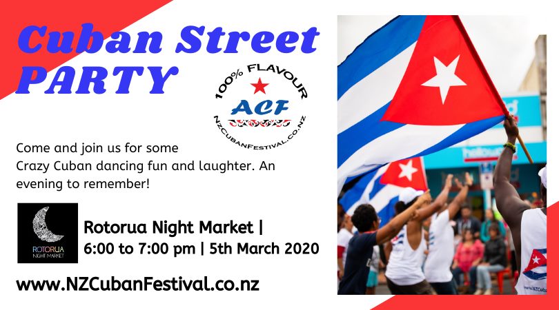Cuban Street Party - Rotorua Nightmarket