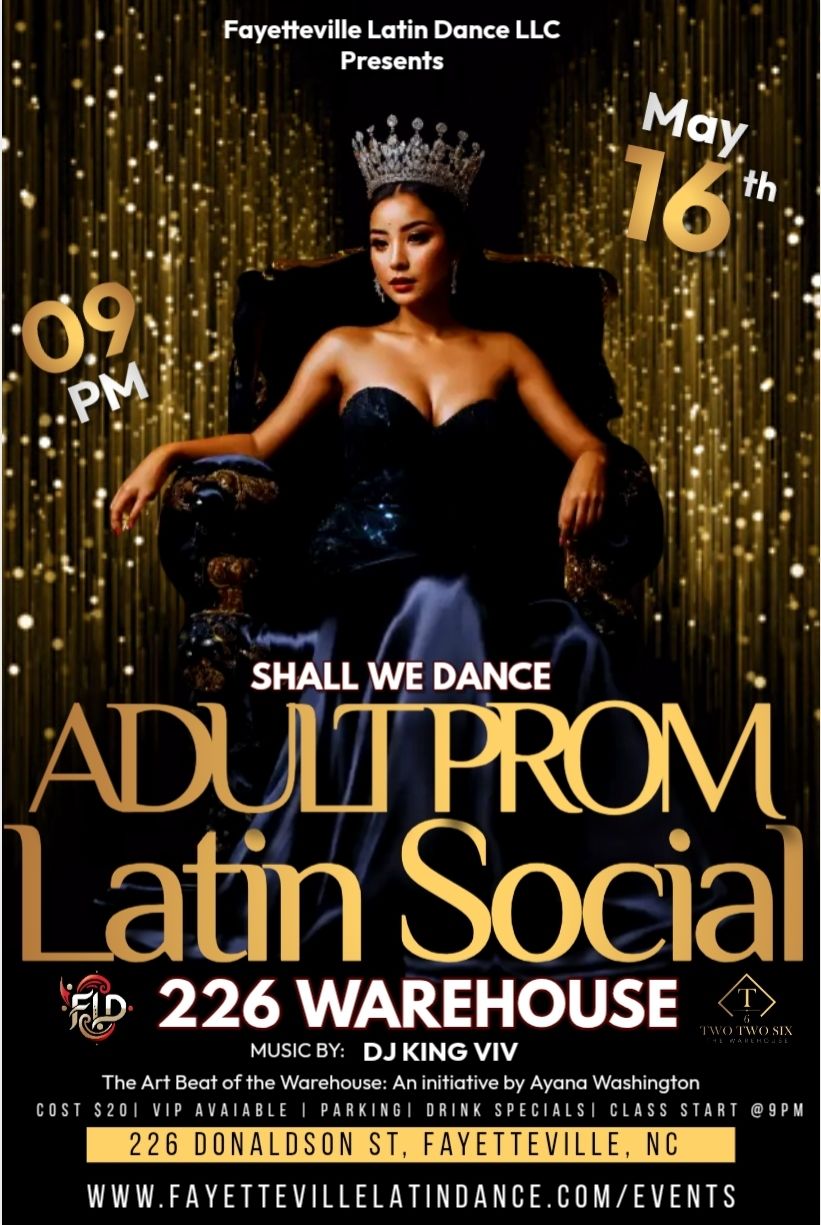 Shall We Dance: Adult Prom Latin Social