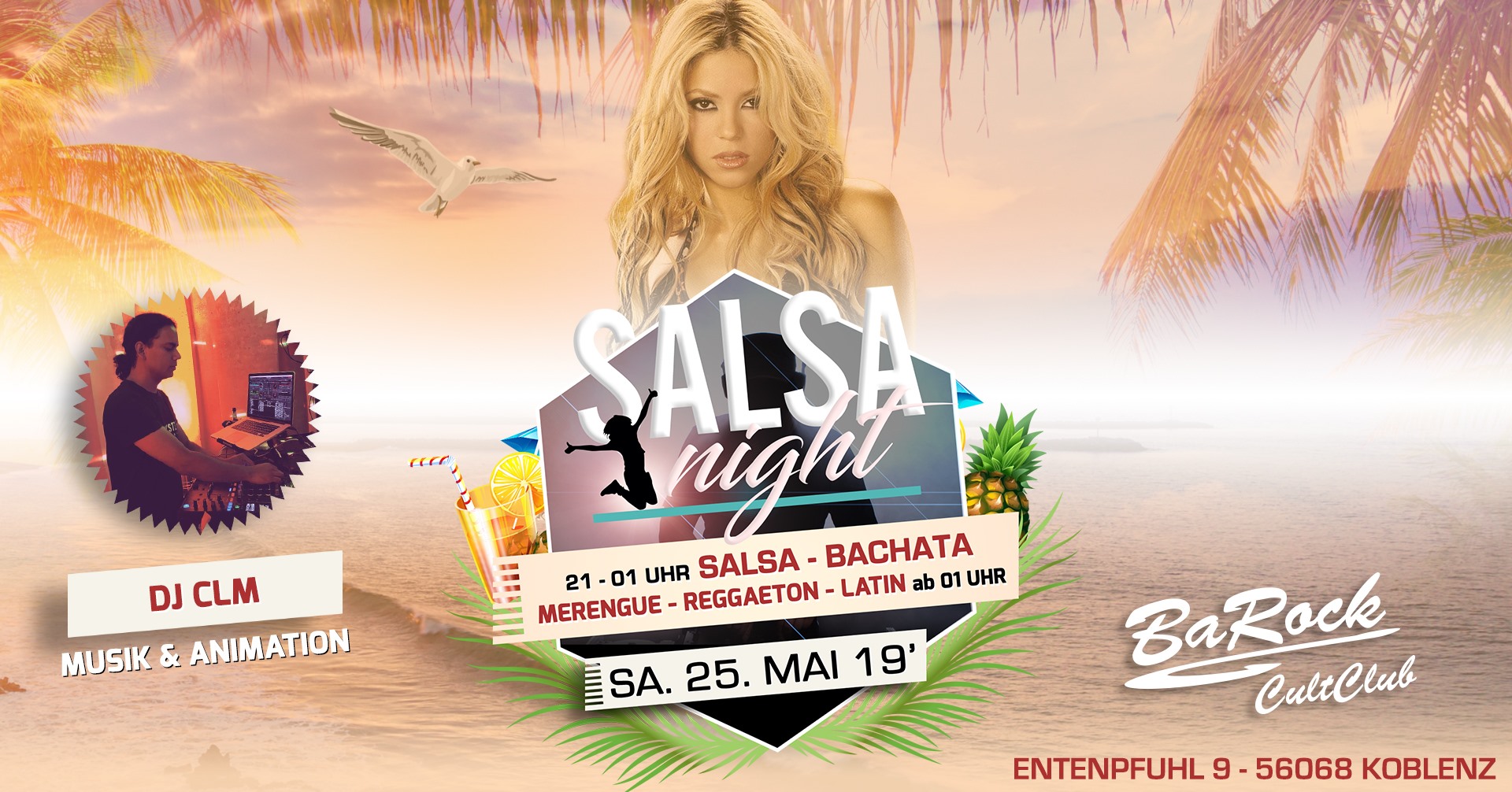 Salsa Latin Night ist zurückgekehrt ! Barock Koblenz