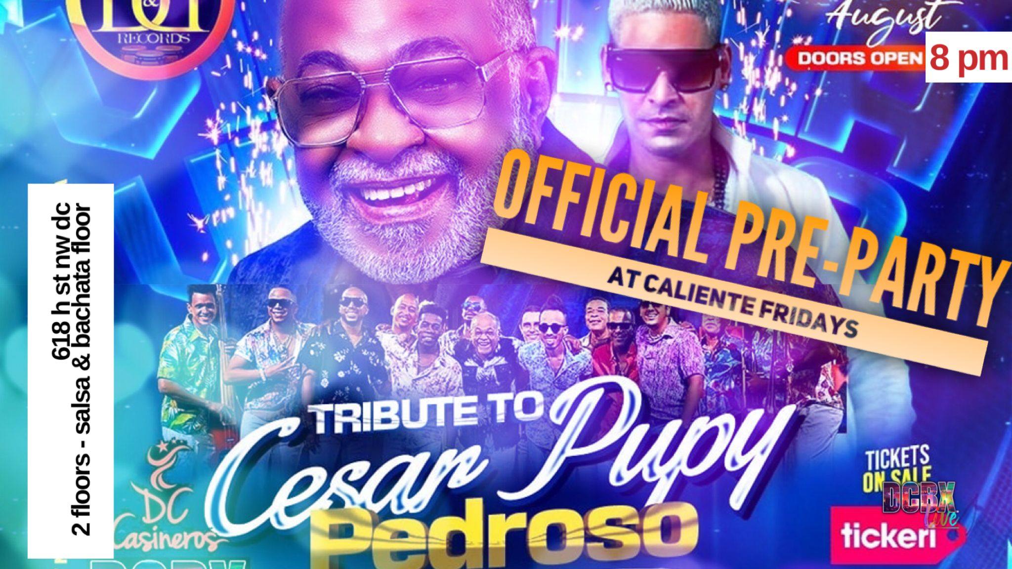 Timba vs Bachata NO 5 Pupy Cuban Concert Official Pre-Party & Bachata Floor Madness
