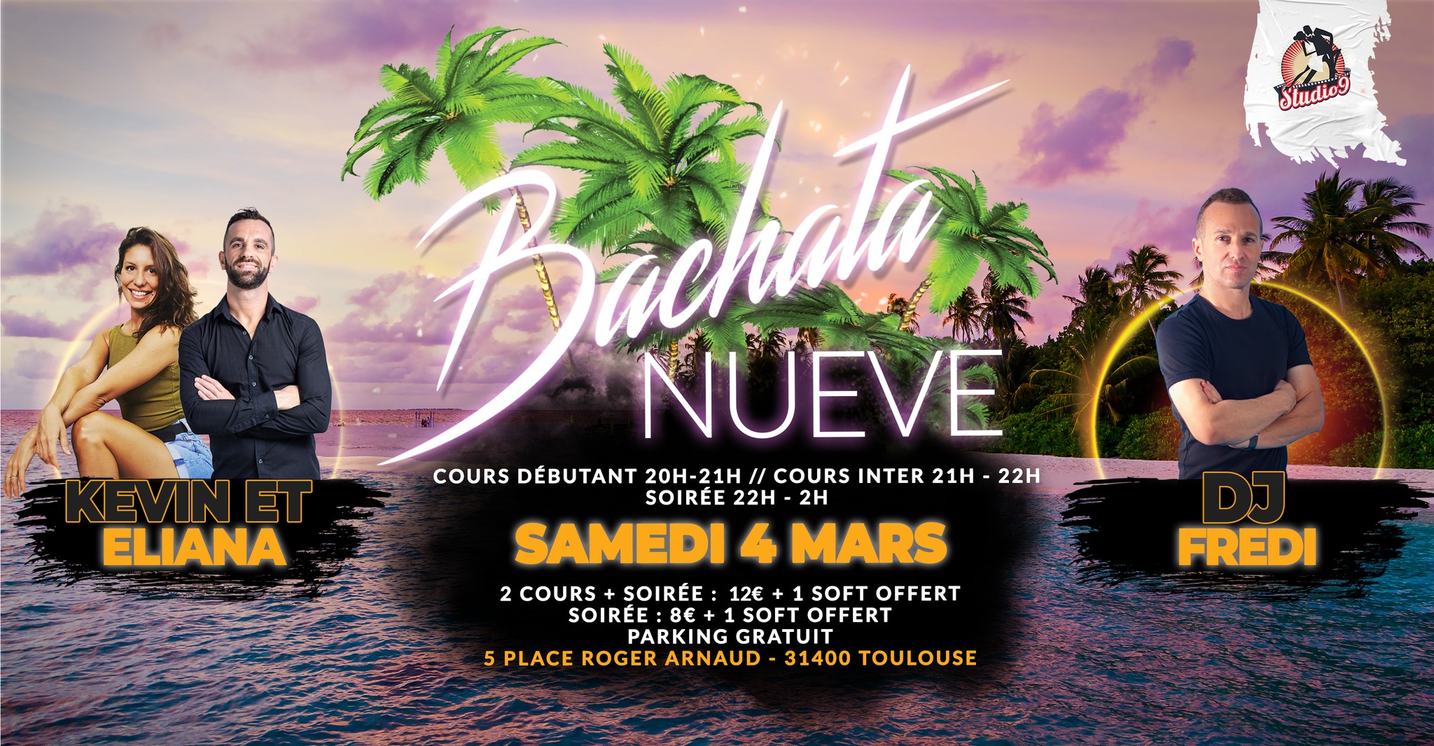 BACHATA NUEVE - SAMEDI 4 MARS